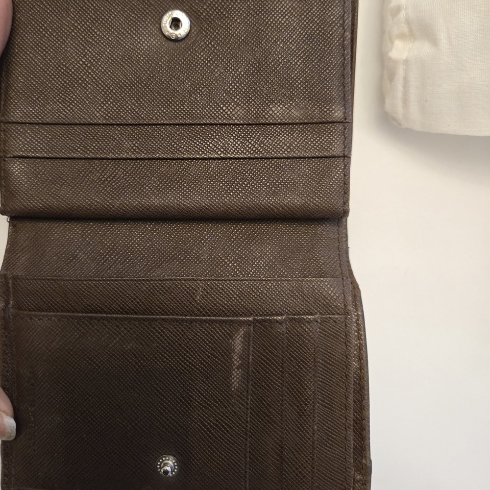 Burberry Checkered kiss lock Wallet in Beige and Brown nova check Pristine Condt - Picture 7 of 11